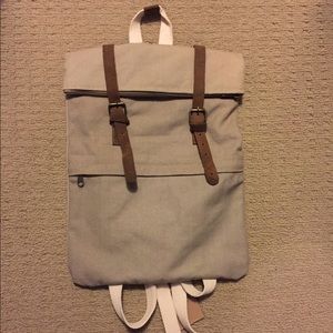 The barrel shack canvas backpack